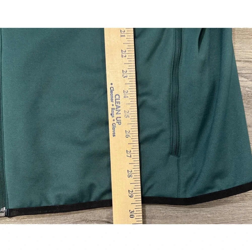 The North Face Crest Full Zip Fleece Jacket Men's XXL Blue NF0A897C Chest Pocket